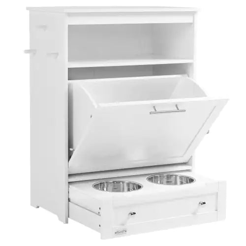 Pet Feeder Station White