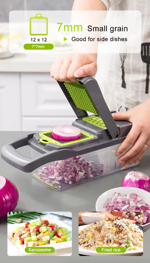 14-In-1 Vegetable and Fruit Chopper