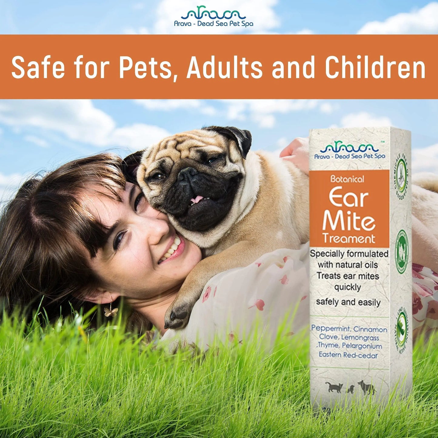 Natural Ear Mite Treatment for Pets