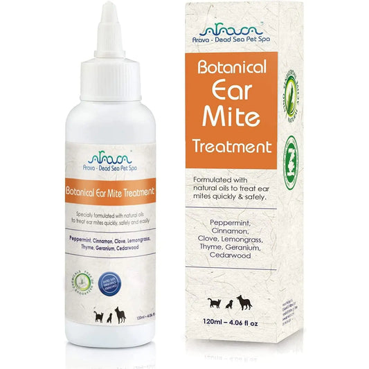 Natural Ear Mite Treatment for Pets