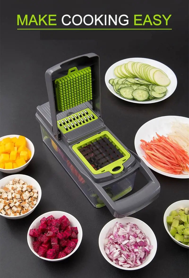 14-In-1 Vegetable and Fruit Chopper