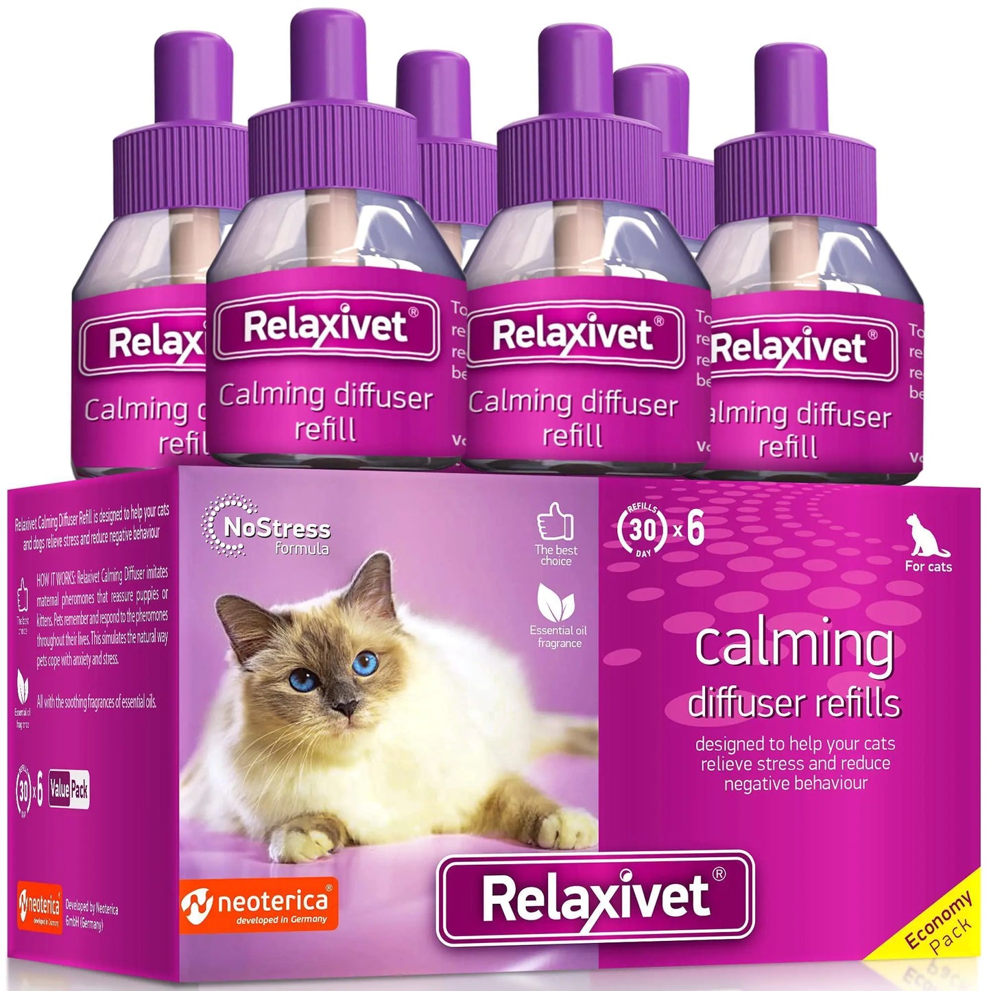 Cat Calming Diffuser Refill 6 Pack