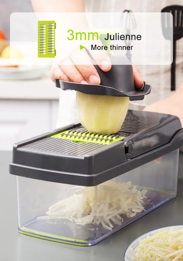 14-In-1 Vegetable and Fruit Chopper