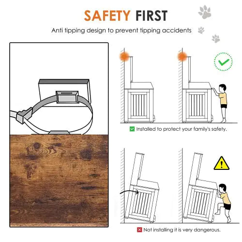 Double Door Crate Interior Furniture