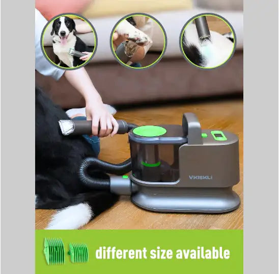 Daski Vkiskli Pet Clipper & Pet Grooming Vacuum Kit